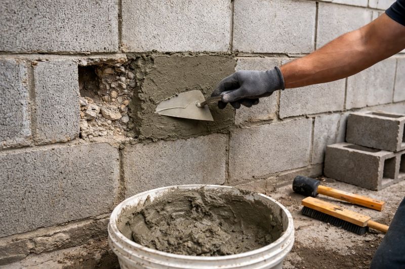 Block Wall Repair in Wayland, MI