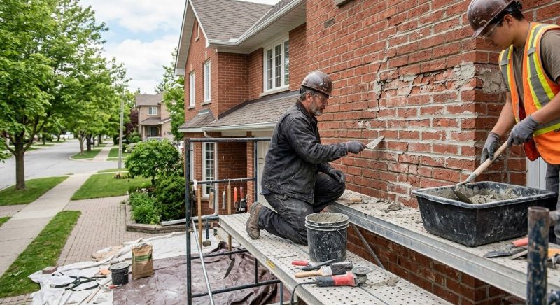 Brick Flatwork Repair in Cedar Springs, MI