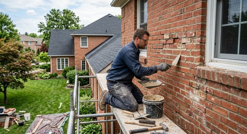 Brick Flatwork Repair in Conklin, MI