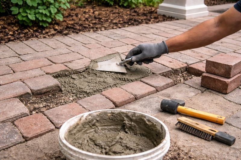 Brick Flatwork Repair in Fruitport, MI