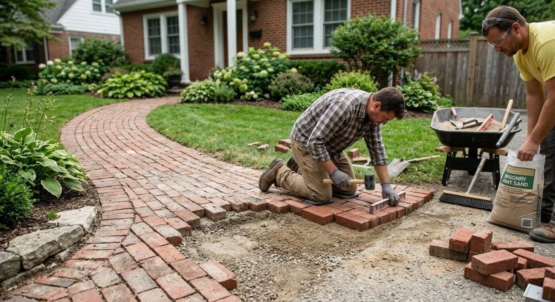 Brick Flatwork Repair in Jenison, MI