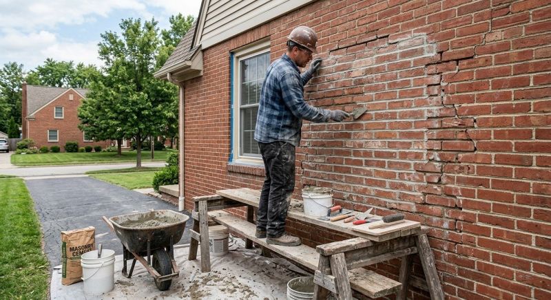 Brick Flatwork Repair in Rockford, MI