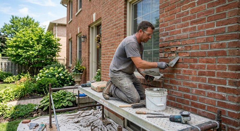 Brick Masonry Repair in Fruitport, MI