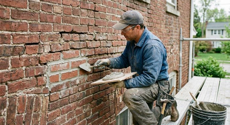 Brick Masonry Repair in Zeeland, MI