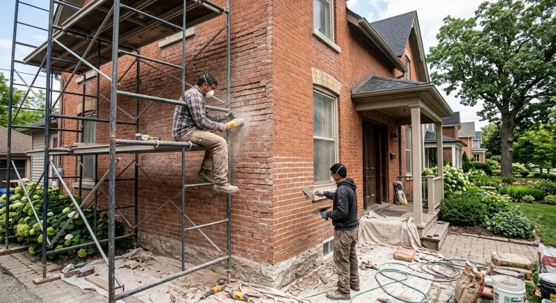 Brick Masonry Restoration in Grand Rapids, MI