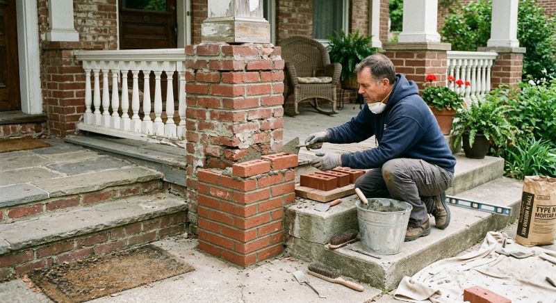 Brick Repair in Allendale, MI
