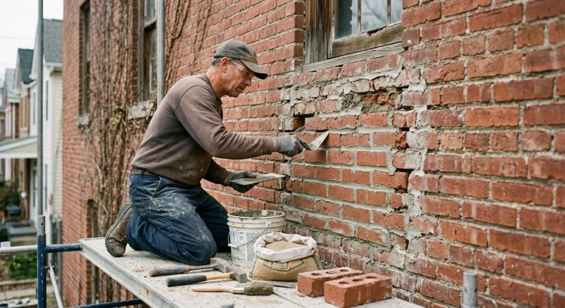Brick Repair in Moline, MI