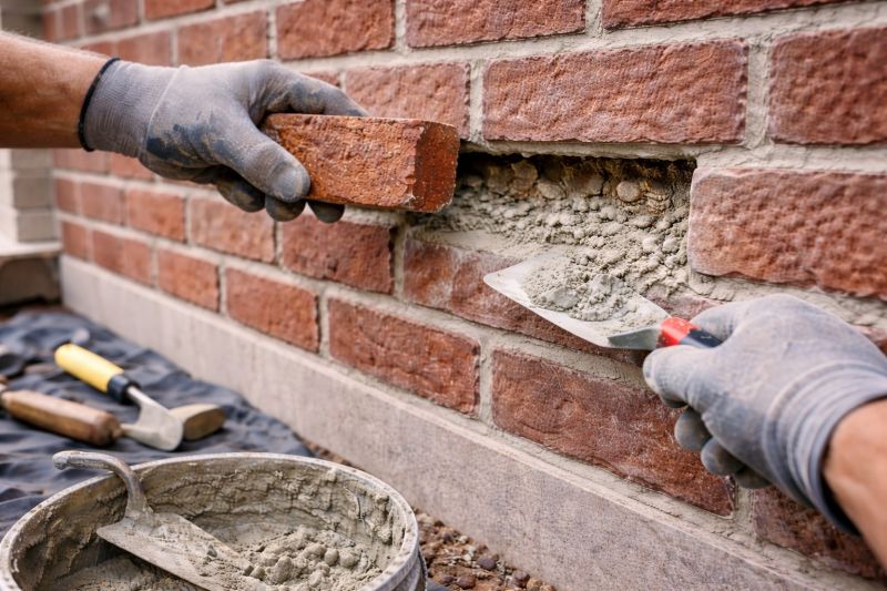 Brick Stairs Repair in Grandville, MI