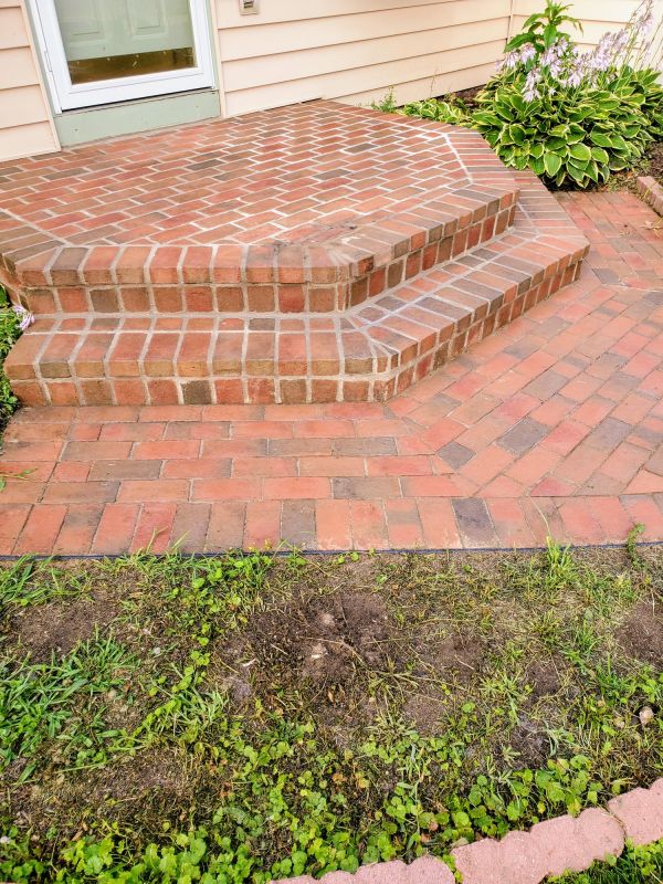 Brick Stoop Repair in Grand Rapids, MI