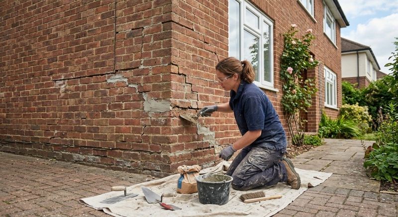 Brick Wall Repair in Allendale, MI