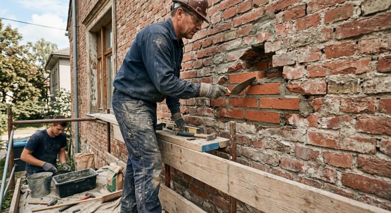 Brick Wall Repair in Allendale, MI
