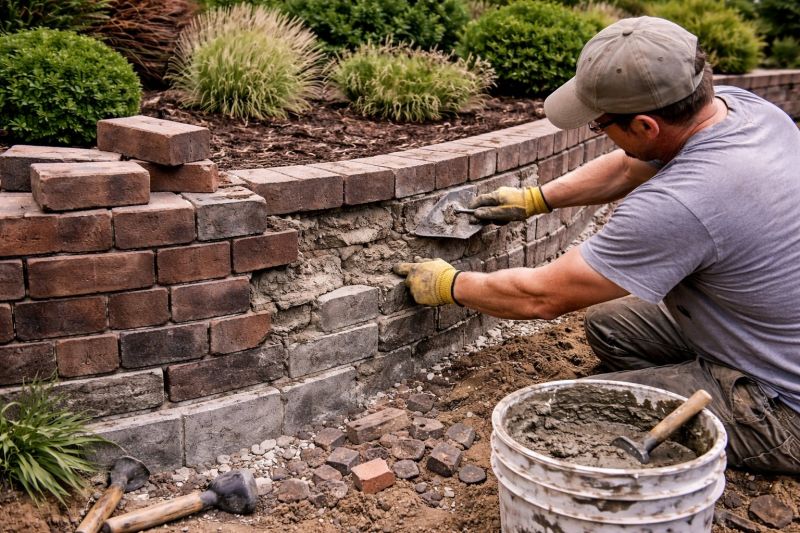 Brick Wall Repair in Conklin, MI