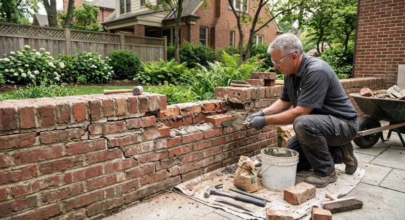 Brick Wall Repair in Grand Haven, MI