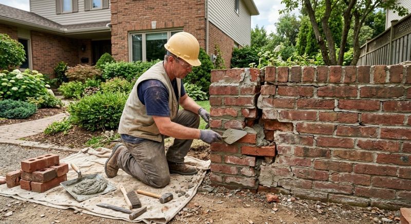 Brick Wall Repair in Zeeland, MI