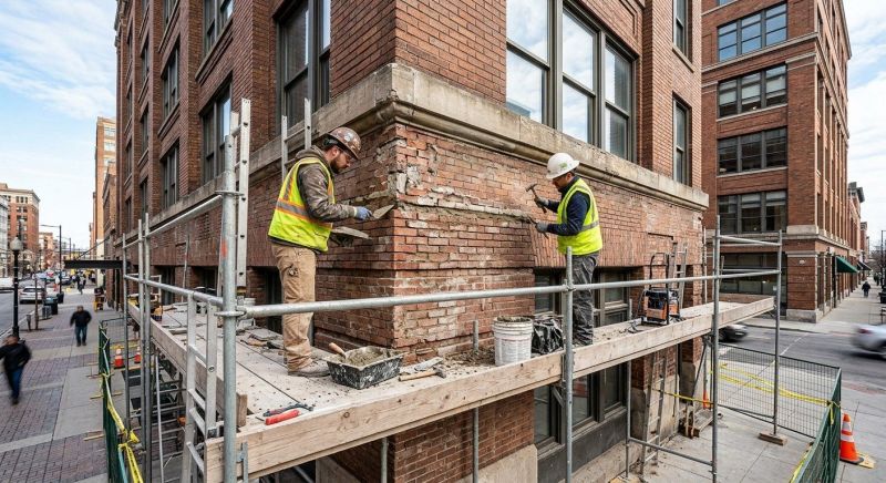 Commercial Masonry Repair in Holland, MI