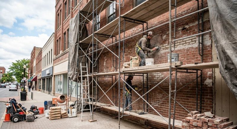 Commercial Masonry Repair in Holland, MI