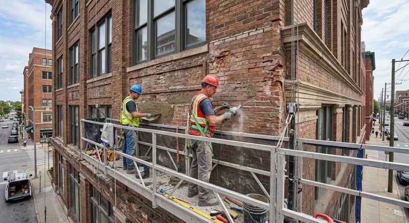 Commercial Masonry Repair in Hudsonville, MI