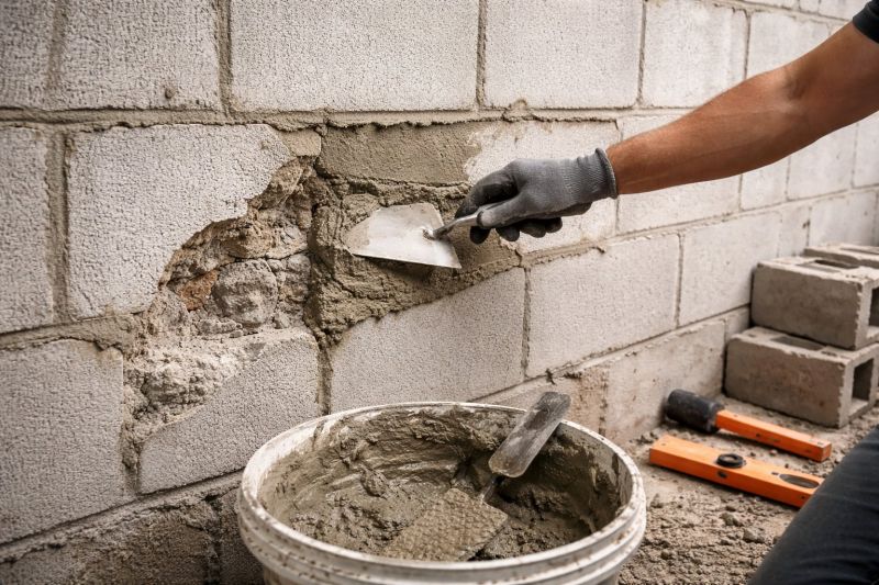 Concrete Block Repair in Rockford, MI