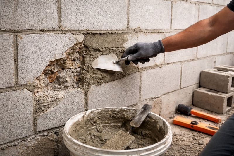 Concrete Block Repair in Wayland, MI