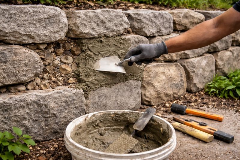 Retaining Wall Repair in Zeeland, MI