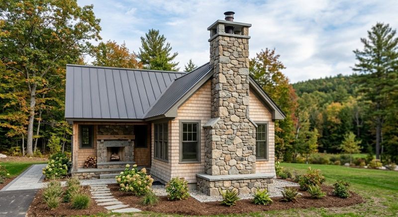 Stone Chimney Installation in Allendale, MI