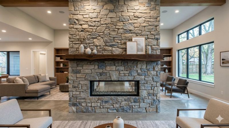 Stone Chimney Installation in Holland, MI