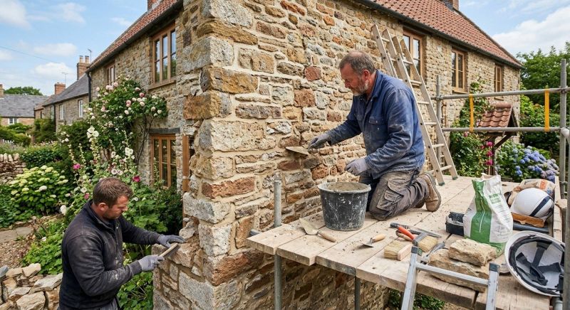 Stone Masonry Repair in Caledonia, MI