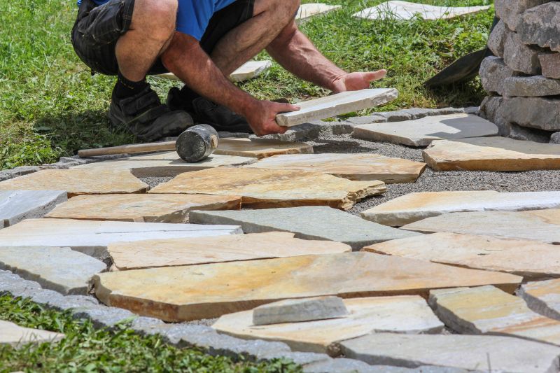 Stone Walkway Repair in Grand Rapids, MI