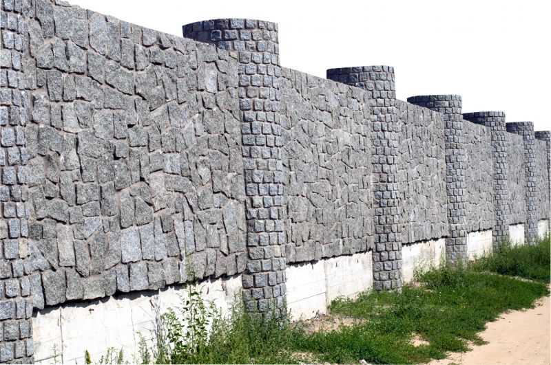 Stone Wall Repair in Wayland, MI