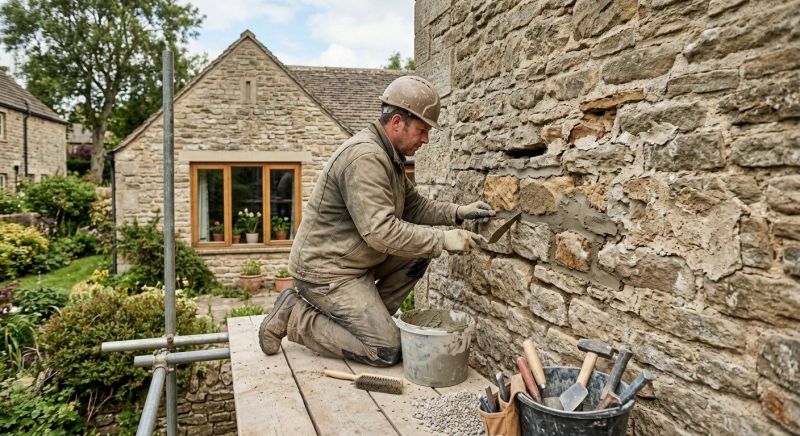 Stonework Repair in Conklin, MI