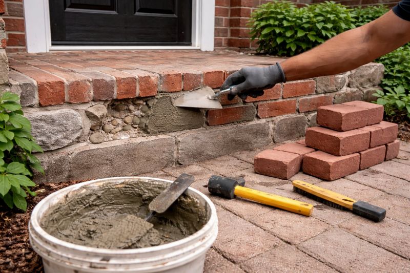 Stonework Repair in Grandville, MI